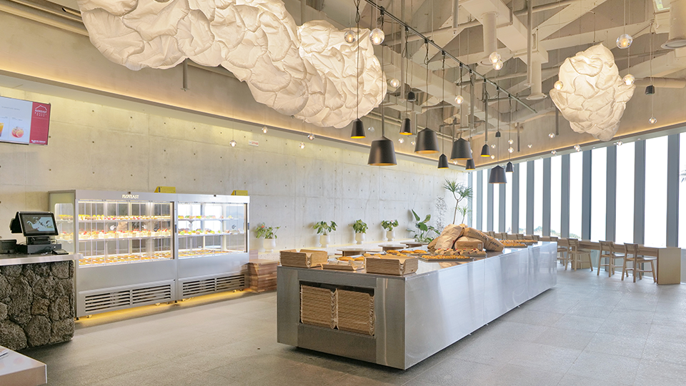 휘닉스 아일랜드 플로이스트 베이커리 카페 사진