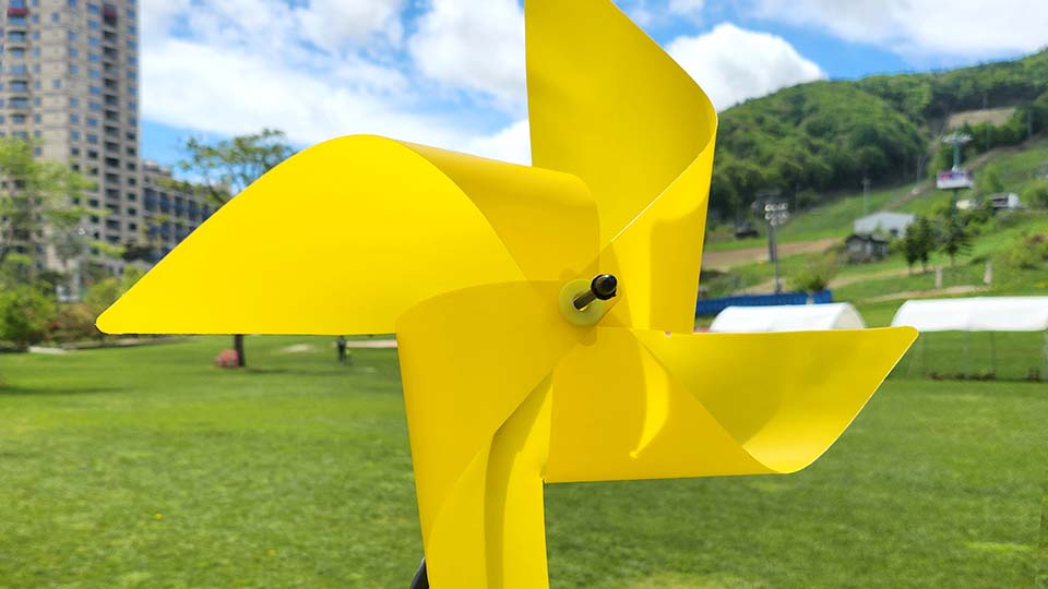 휘닉스 파크 어린이날 이벤트 소원 바람개비 만들기 사진