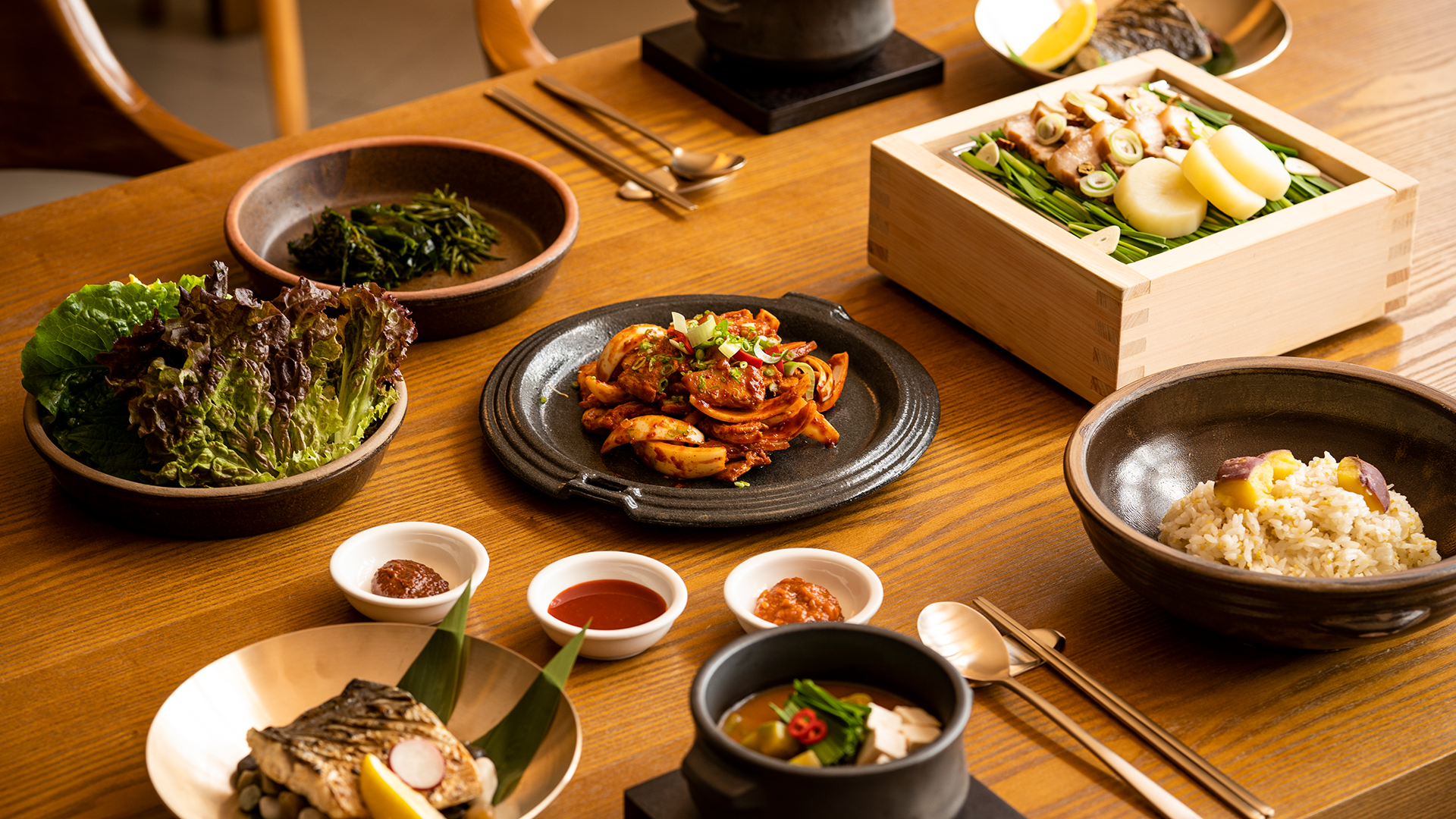 휘닉스 아일랜드 해랑 낭푼밥상 사진